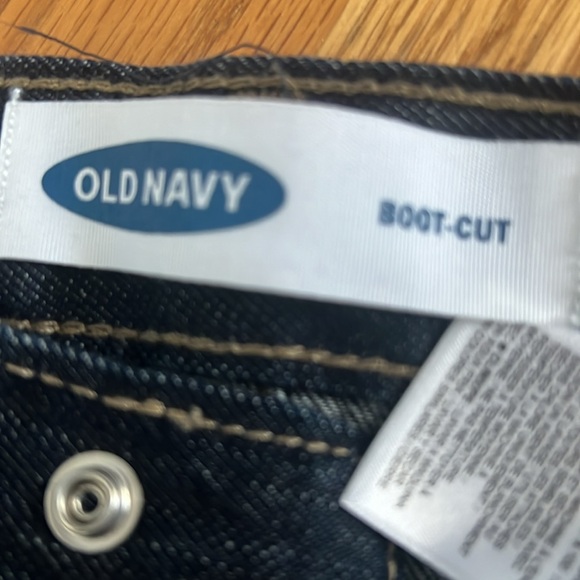 NWT Old Navy Boot-Cut Dark Wash Jeans 4T - Picture 3 of 4